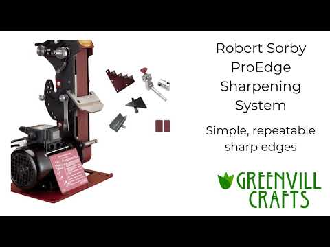 Robert Sorby ProEdge with Woodturning Sharpening System Bundle