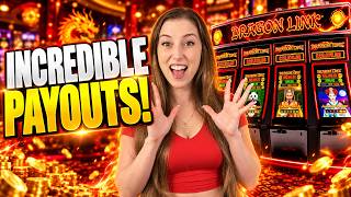 Our BIGGEST EVER BONUSES Playing the Dragon Link Games