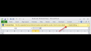 📝 Protected view enable editing MS Office fix