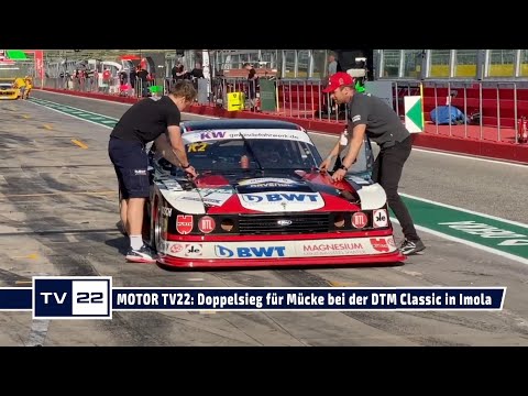 MOTOR TV22: Doppelsieg für Mücke Motorsport Classic beim DTM Classic DRM Cup in Imola 2022