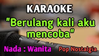 Download lagu HATI YANG LUKA - KARAOKE || NADA WANITA CEWEK || Pop Nostalgia || Betharia Sonata || Live Keyboard mp3