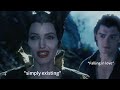 Maleficent And Diaval Being A Goth Married Couple In Maleficent For Five Minutes And 36 Seconds