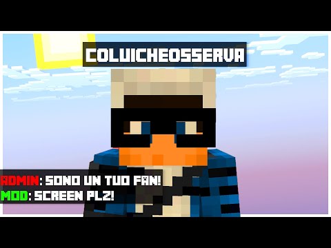 MI FINGO KENDAL IN UN SERVER MINECRAFT!