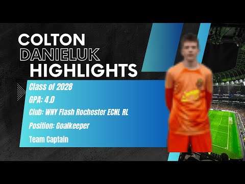 Highlight Video for Colton Danieluk (Goalkeeper, 4.0 GPA, Class of 2028)