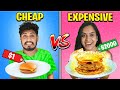 💔Cheap Vs Expensive Food Challenge 🤑JTS CHALLENGERS💪