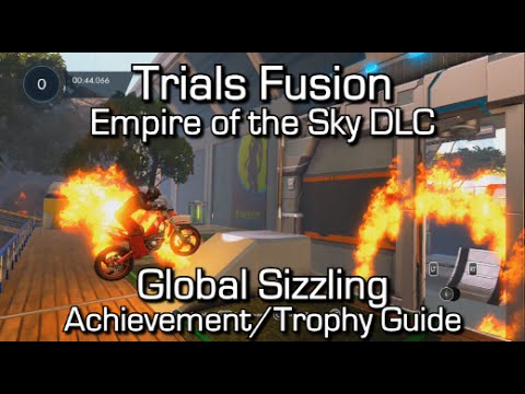 Trials Fusion - Global Sizzling Achievement/Trophy Guide - Empire of the Sky DLC