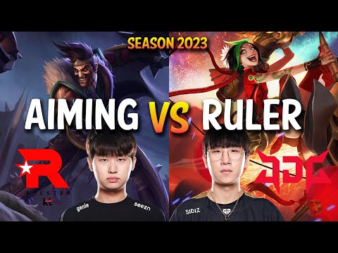 KT Aiming vs JDG Ruler - Aiming DRAVEN vs Ruler JINX ADC - KR Ranked