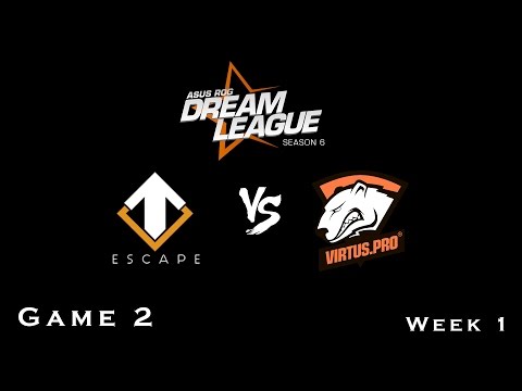Escape Gaming vs Virtus.Pro Asus RoG DLS6 W1 Game 2