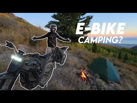 Epic Electric Dirt Bike Adventure in Utah Mountains // Eride Pro & Talaria E-Bike Camping
