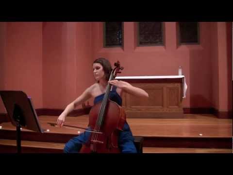 Domenico Gabrielli - Ricercar no. 1 on Baroque Cello - Emily Davidson, baroque cello