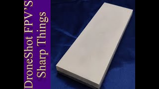 HK Knife Works Vitrified Diamond Stone 3000 grit - Moritaka 210mm Aogami Super Gyuto