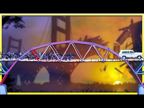 Видео Bridge Constructor: The Walking Dead #2