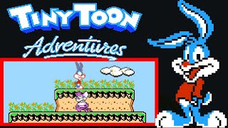 Tiny Toon Adventures (NES) original video game | full game completion session 🐰🎮