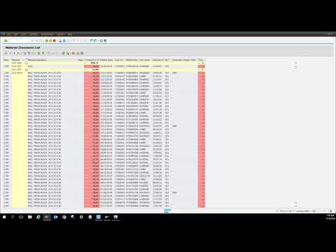 How to Display Material Documents with MB51 in SAP S/4HANA