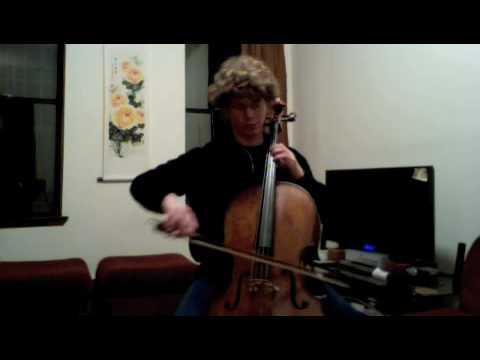 POPPER PROJECT #3: Joshua Roman plays Etude #3 for cello by David Popper