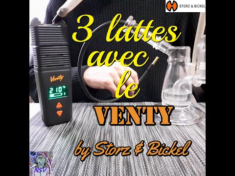 Venty Storz & Bickel pour un petit rendu vapeur ( Bubbler et Direct )