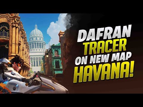 Dafran Tracer On New Map Havana In Competitive! - Overwatch