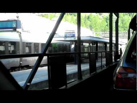 Lötschberg Tunnel - Goppenstein to Kandersteg