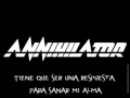 Annihilator-It's You (Subtitulada)