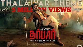 DARBAR (Tamil) - Thalaivar Theme | Rajinikanth - YouTube
