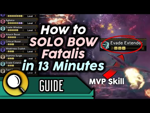 Fatalis Bow Solo Guide - Skills, Playstyle, Openings, Tips and Tricks | MHW Iceborne