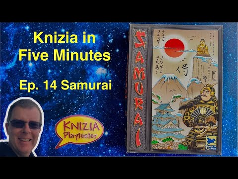 Knizia in Five Minutes. Episode 14 Samurai.