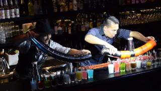 flair bartender Noa & Sem Cocktail Stack 20 cups フレアバーテンダーNOA&セム　カクテルスタック２０杯