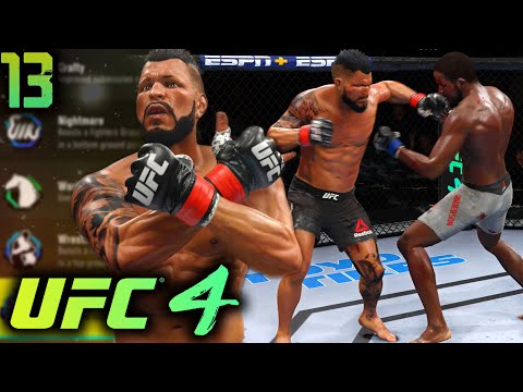 EA Sports UFC 4 Career Mode EP. 13 - The Submission GOAT Is Unstoppable! UFC 4 Gameplay