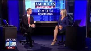 Martha Maccallum Tan Pantyhose Cleavage 11 06 12 HD