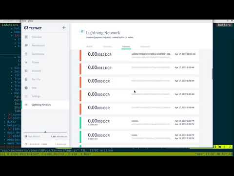 LN wallet in Decrediton