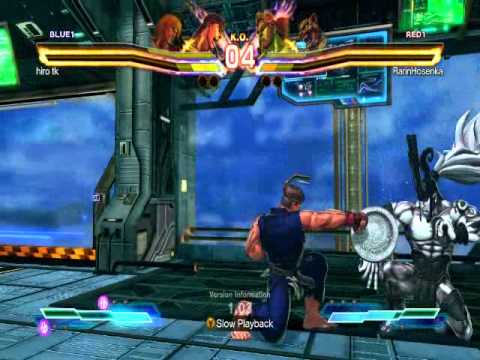 Street Fighter X Tekken:  RarinHosenka (Ogre-King) vs. hiro tk (Ryu-Ken) HD