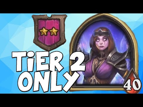 How OP is JANDICE? Tier 2 Only! [Hearthstone Battlegrounds]