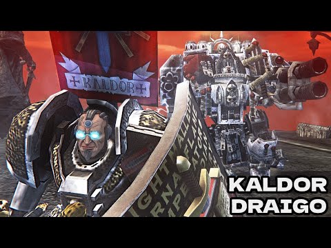 Kaldor Draigo & Grey Knights vs Chaos! - Unification Mod 6.9 | Warhammer 40K: Dawn of War: Soulstorm