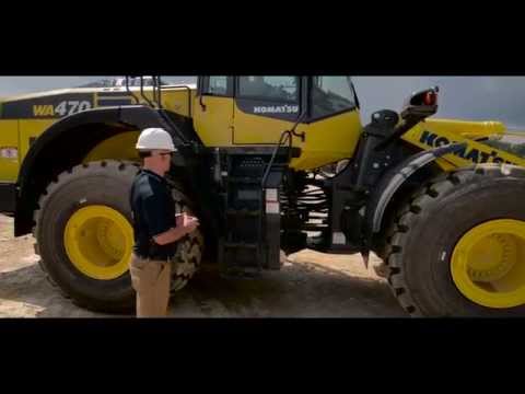 Komatsu WA380 / WA470 / WA500 | pre operation inspection