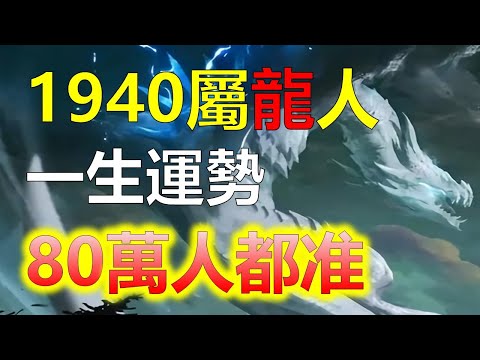 1940年生肖