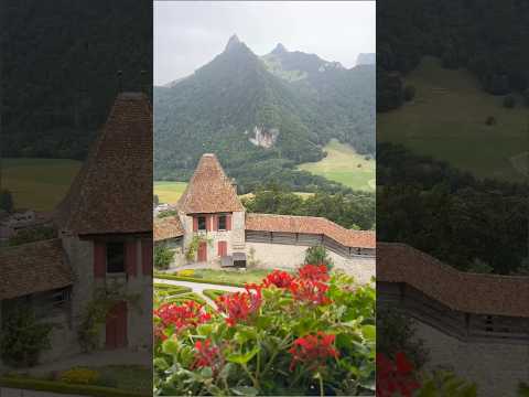 Château de Gruyères and Garden - Gruyeres, Switzerland #travel #gruyere #travelblogger #castle