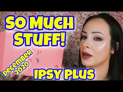 So Much Stuff!!!! Ipsy Plus ~Unboxing~ December 2020
