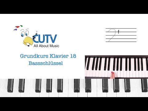 Bassschlüssel Grundkurs Klavier