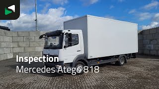 Автофургон Mercedes-Benz Atego 818 4X2 8tonner Automatic Ladebordwand Euro 6 | Изображение 4 - Autoline