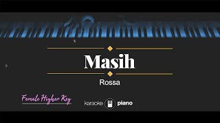 Masih (FEMALE HIGHER KEY) Rossa (KARAOKE PIANO)