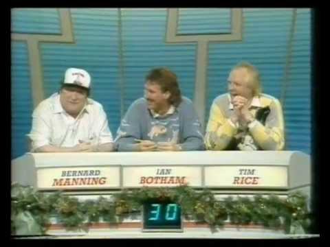 bernard manning on question of sport 1988