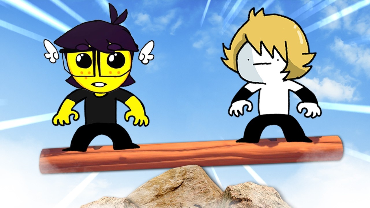 2 IDIOTAS se equilibrando na MADEIRA