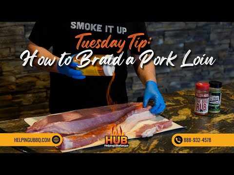 How to Braid Pork Loin