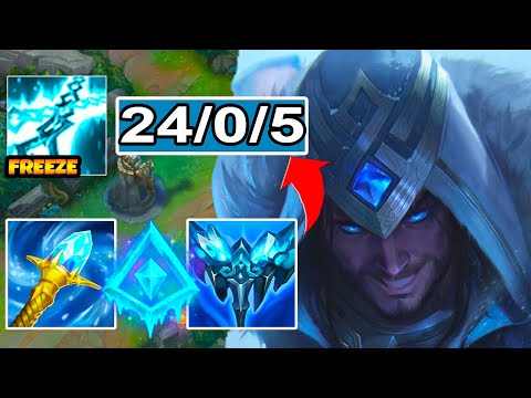 SYLAS, BUT I THROW ICE CHAINS THAT ARE UNESCAPABLE (PERMASLOW SYLAS) - League of Legends