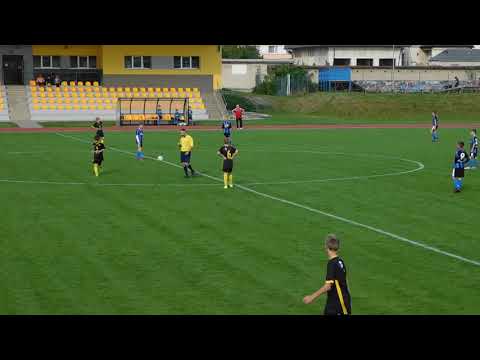FC Chotěboř-FC Velké Meziříčí 7-3 (konec 1.poločas)