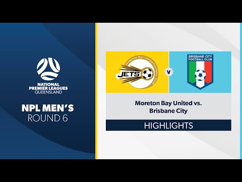 NPL Men's R6 - Moreton Bay United vs. Brisbane City Highlights