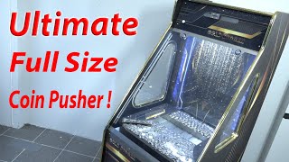 Ultimate Full Size Limited Gold Digger Coin Pusher Arcade For Home ! 🙌