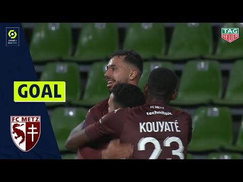 Goal Farid BOULAYA (90' +5 - FC METZ) FC METZ - RC LENS (2-0) 20/21