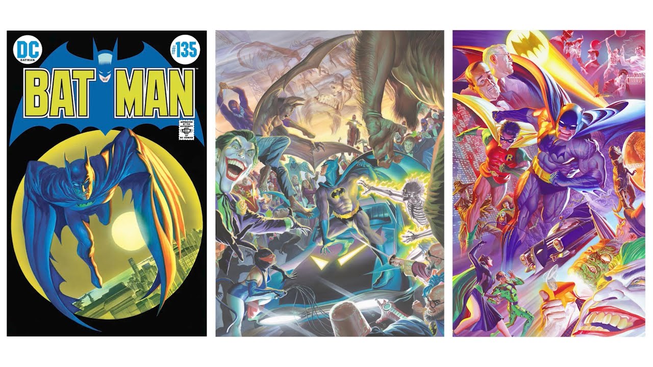 Batman Villains by Alex Ross – NEW Batman Prints