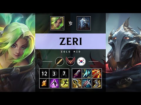 Zeri Mid vs Viktor - KR Grandmaster Patch 25.S1.3